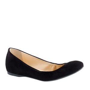 J. Crew Cece Suede Ballet Flats